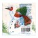 New Year's napkins paper Desna Design “Snowman and Bullfires”, 1 layer, 24x24 cm, 40 pcs.