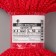 Knitted polypropylene 4 mm red cord 50m