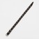 Collar leather single-layer, dimensionless, 37 x 1.5 cm, Osh 21-32 cm, black