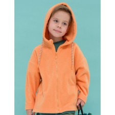 Jacket for boys, height 104 cm, orange color