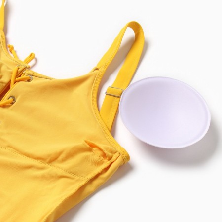 Swimsuit Assed female minku color yellow, size 44-6