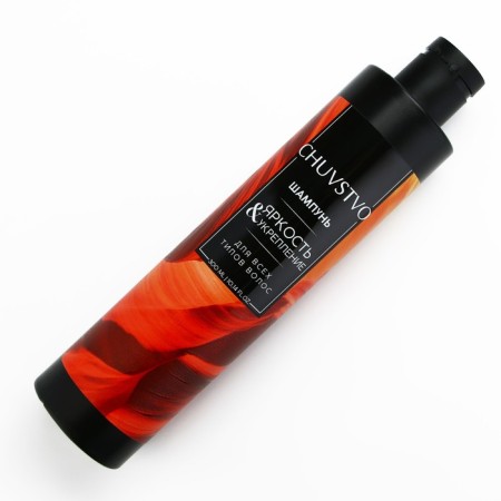 Hair shampoo, brightness and fortification, 300 ml, Chuvstvo by Ural Lab-2
