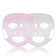 Facial silicone mask, 22 × 28 cm, color mix