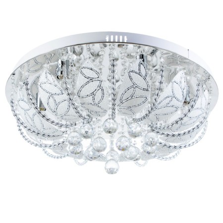 Chandelier 55652/600 CR chrome 8x40W E14 LED-RBP PDU 60x60x27cm