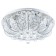 Chandelier 55652/600 CR chrome 8x40W E14 LED-RBP PDU 60x60x27cm