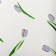 Film for flowers matte, "watercolor tulips", 57x56cm, lilac