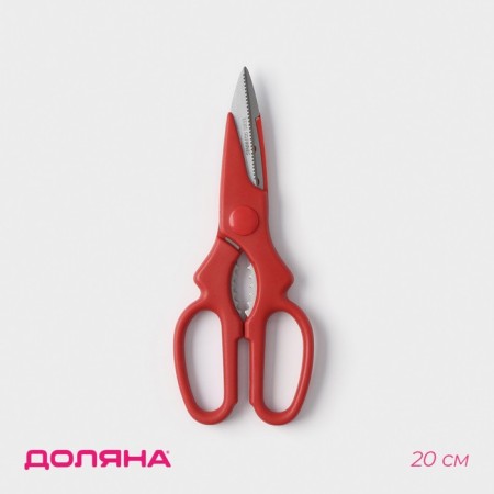 Scissors kitchen shares "Vega", 20 cm, color mix