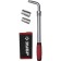 CLACK CLAR 27525-H4, telescopic, with end heads, 17/19mm, 21/23mm