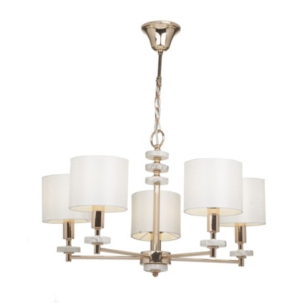 Caustra Freya FR5015PL-05G Tiana, 620x620x1440 mm, E14, 5x40W, color gold-1