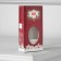 LED figure “White Lantern with a candle” 5.5 × 13 × 5.5 cm, plastic, batteries AG13x3, glow warm white
