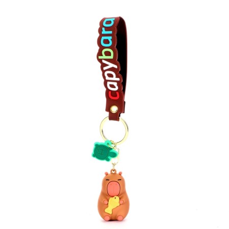 Toy - Funny Box Surprise "Capibar": children's keychain, stickers-1