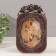 Photo frame Polystone 10x15 cm "Lace and roses" silver and chocolate 15x1.5x24 cm