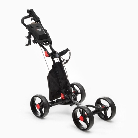 Tail for transporting bags for golf PGM, folding, aluminum, black-2