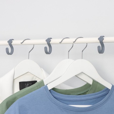 Valencia 32m clothing stand, 91.5 × 30 × 162 cm, white color-5