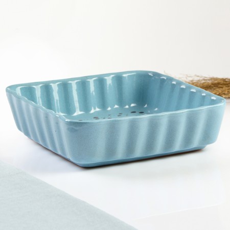 Baking capacity "square wave" 1.5l / 6.5x23x23cm, blues-1
