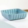 Baking capacity "square wave" 1.5l / 6.5x23x23cm, blues