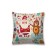 Decorative pillowcase "Santa Claus with a bear", on a zipper, size 45x45 cm
