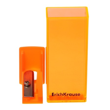 Zapochilka 1 hole Erichkrause "City" Neon, with a container, plastic, mix-4