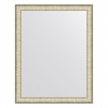 EvoFORM mirror in the baguette frame, 59 mm, 73x93 cm, brushed silver color