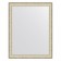 EvoFORM mirror in the baguette frame, 59 mm, 73x93 cm, brushed silver color