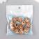 Beads for creativity plastic "Ethno. Butterflies" set 20 g d = 1.5 cm