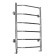 Water towel Domoterm "Laura", P6, 6 crossbars, 500 x 800 mm, chrome