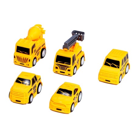 A set of children's machines "Construction", inertia, 5 pcs., Accessories-1