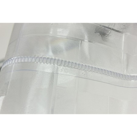 Curtain for the bathroom Meiwa Vision, 182x182 cm, PVC, transparent-3