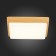 Ceiling EVOLUCE lamp. Sle200202-01. Taddio. 1x20 W, LED, 4000K, 1460 LM, 24x24x5 cm, color light brown