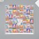 Scrapbooking paper bilateral "travel" density 180 grams set 5 pcs 30.5x32 cm