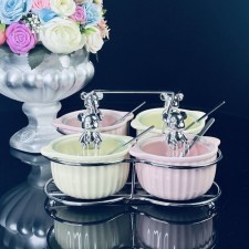 Set of banks Lenardi, 150 ml, 4 pcs