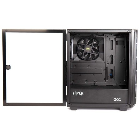 Hiper DCB case Black without BP ATX 5x120mm 5x140mm 1xusb2.0 1xusb3.0 Audio Bott PSU-4