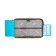 Penal 1 section 140 x 210 x 40 mm, folding pocket and cosmetic bag, fabric, calligrata topontent "doggie"