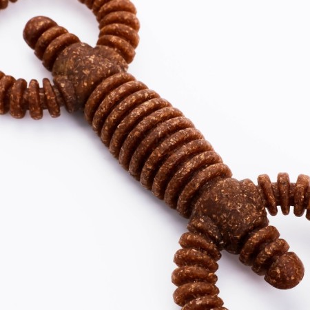 Dog toy "Motor", TPR+Bamboo, Massage, 16 x 5.8 cm-3