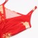 Night shirt female, red color, size 48
