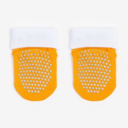 Children's socks with a gate crumb I am a “fox”, size 10-12 cm-1