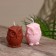 Candle "Owl" 5x5x6 cm, soy wax mix