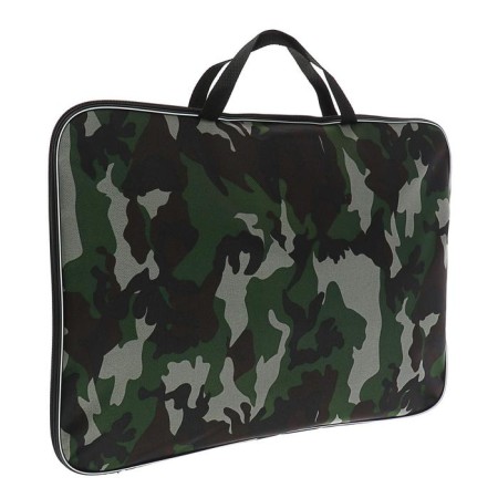 Folder for drawings and drawings A3, 470 x 350 x 20 mm, handles, textile, calligrata standard, militarians, densely 600d-1