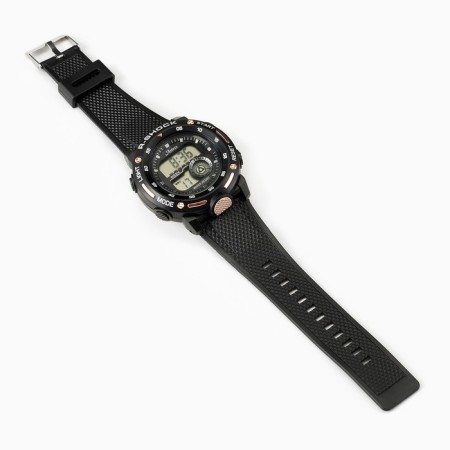 Watch of Electronic Electronic Astres R-Shock, D-5.3 cm, silicone strap, waterproof-3