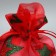 Bag gift organza "Stars", 10 x 12 cm +/- 1.5 cm, New Year