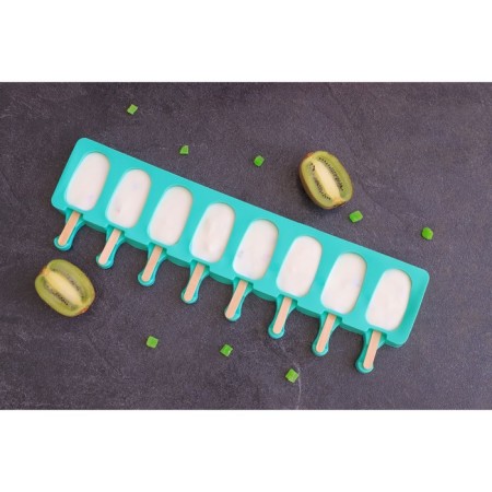 The ice cream uniform "Eskimo", silicone, 42 × 12 cm, 8 cells (6.8 × 3.8 cm), Mix color-16