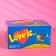 Chewing gum LOVE IS "Banana and strawberries", 4.2 g