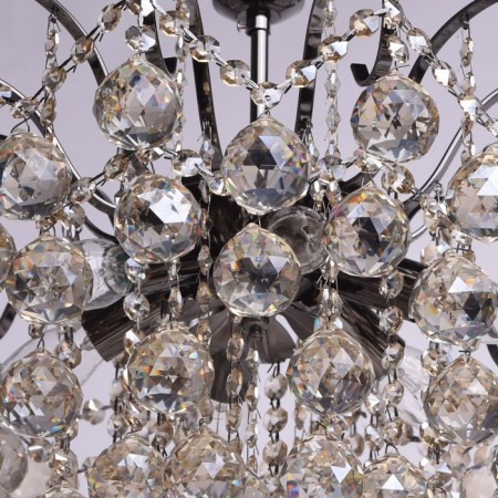 Hanger chandelier 6x60W E14 Nickel-8