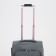 Small suitcase 20 "on lightning, code castle, with extension, color gray color