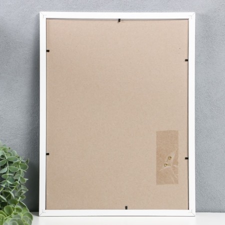 Photo frame MDF 30x40 cm. No. 6, width. 20 mm, thickness. 12 mm, white (plastic screen)-3
