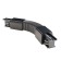 The Connector is flexible for the Technical TRA005CF-31B overhead track system, 24,2x3.3.3.2 cm, black color is black