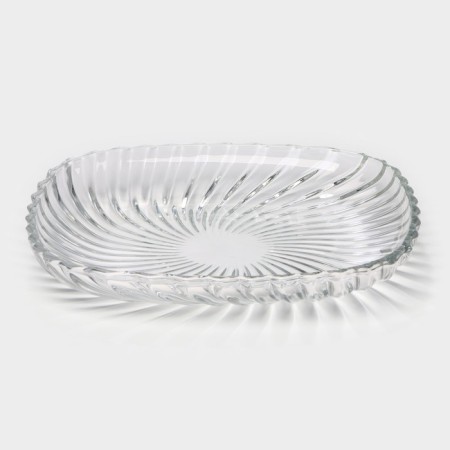 Glass plate Santa, D = 24 cm-1