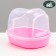 Toilet for rodents Figure "Piggon", 13 x 10 x 10 cm, pink