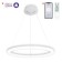 Suspended Citilux “Electron” CL710B64S, 65x65x40 cm, 1x64W, LED, white color