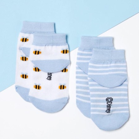 Set of socks Bear Winnie, 2 pairs, 12-14 cm-2